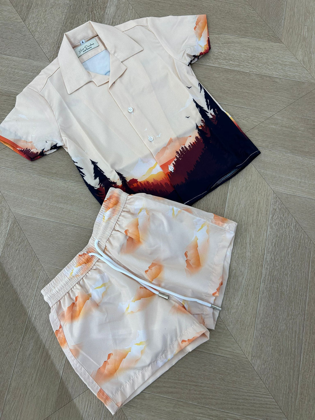Camicia sunset