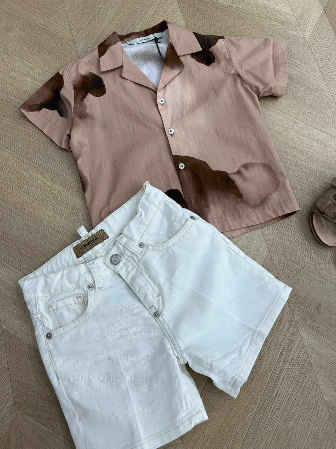 Bermuda bianco imb