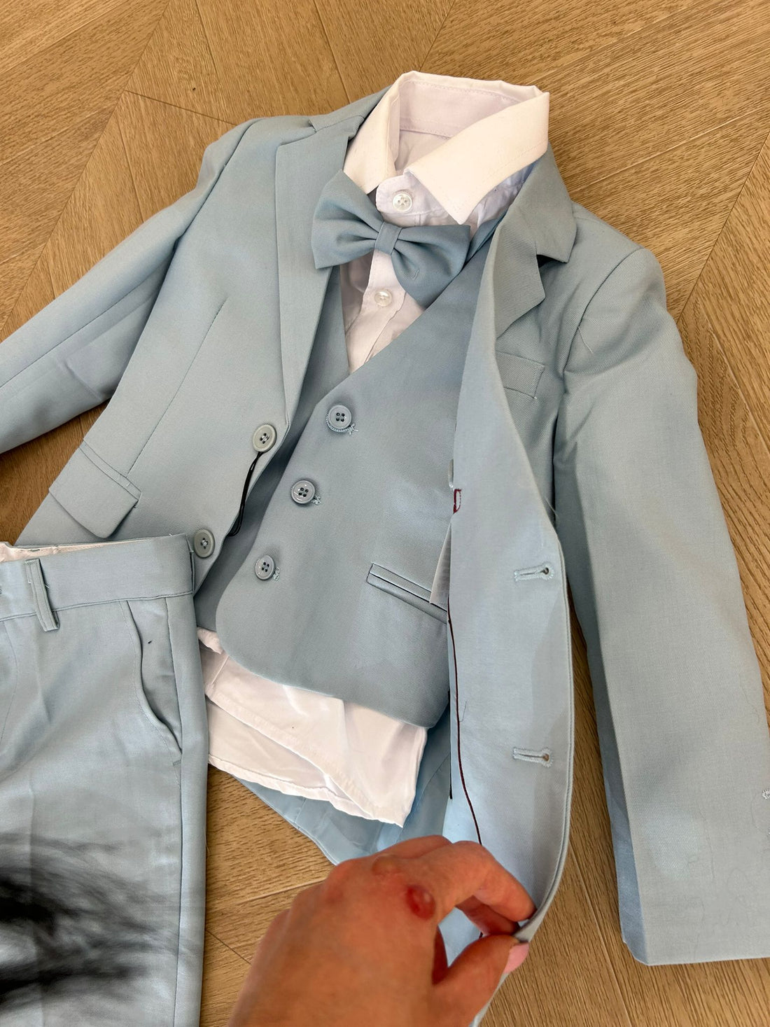 Abito azzurro